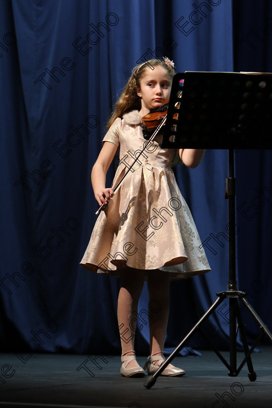 Feis29012018Mon40 
 40
Ruby Mea Sheehan Maguire performing.
 EEjob 29/01/2018 
Feis Maiti 92nd Festival held in Fr. Matthew Hall 
Picture: Gerard Bonus

Instrumental Music 
Class: 242: Violin Solo 8 years and under.