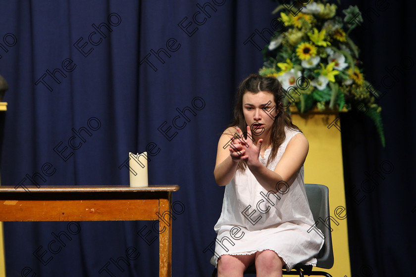 Feis16032018Fri48 
 47~48
Jennifer Barry from Kilbrittain performing Lady Macbeth from Macbeth in The Fiona Shaw Shakespeare Perpetual Trophy Shakespeare Solo 15Years and Over.

Feis Maiti 92nd Festival held in Fr. Mathew Hall. EEjob 16/03/2018 Picture: Gerard Bonus.