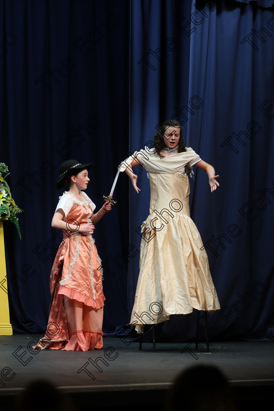 Feis22022018Thu55 
 53~55
Leah Murphy and Lily Costello performing a scene from Little Women
 Speech and Drama Classes: 310: The Peg Hallahan Perpetual Trophy Dramatic Duo 14 Years and Under Feis Maiti 92nd Festival held in Fr. Mathew Hall. EEjob 22/02/2018 Picture: Gerard Bonus.