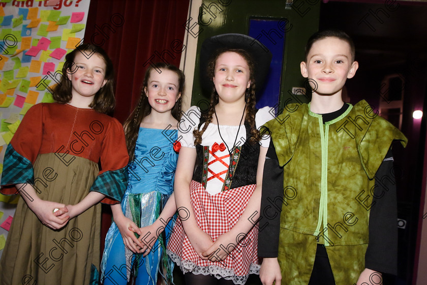 Feis26032018Mon53 
 53~54 
Performers Clodagh OHalloran, Olivia Crowley, Sarah Coleman and Christopher OSullivan from CADA Performing Arts.

Speech and Drama Class: 114: The Altrusa Club of Cork Perpetual Trophy Solo Action Song 10 Years and Under Section 3Feis Maiti 92nd Festival held in Fr. Mathew Hall. EEjob 26/03/2018 Picture: Gerard Bonus