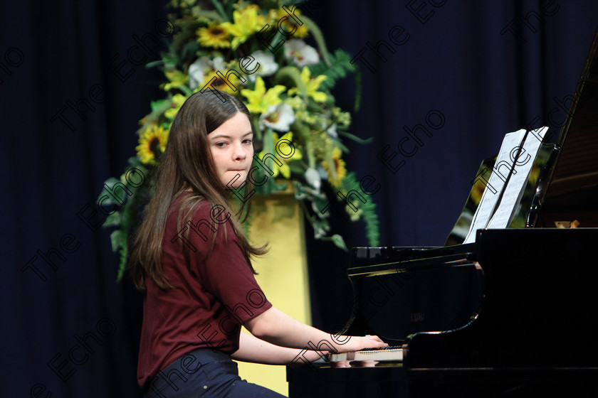 Feis0202109Sat04 
 4
Meabh Walsh performing.

Class: 184: Piano Solo 15 Years and Under Confined Two contrasting pieces not exceeding 4 minutes. The Kilshanna Music Perpetual Cup

Feis Maiti 93rd Festival held in Fr. Matthew Hall. EEjob 02/02/2019. Picture: Gerard Bonus