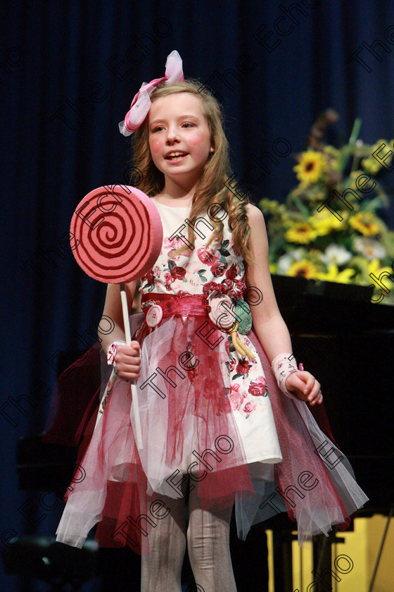 Feis26032018Mon41 
 40~41
Lulu Walsh performing The Good Ship Lollypop.
 Speech and Drama Class: 114: The Altrusa Club of Cork Perpetual Trophy Solo Action Song 10 Years and Under Section 3Feis Maiti 92nd Festival held in Fr. Mathew Hall. EEjob 26/03/2018 Picture: Gerard Bonus