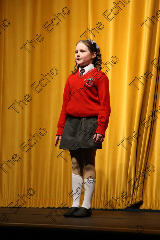 Feis14032018Wed21 
 21~22
Sophie Bermingham giving a Bronze Medal performance of The Fairy Queen. 
 Speech and Drama Class: 328: The Fr. Nessan Shaw Memorial Perpetual Cup Dramatic Solo 10 Years and Under Section1Feis Maiti 92nd Festival held in Fr. Mathew Hall. EEjob 14/03/2018 Picture: Gerard Bonus.