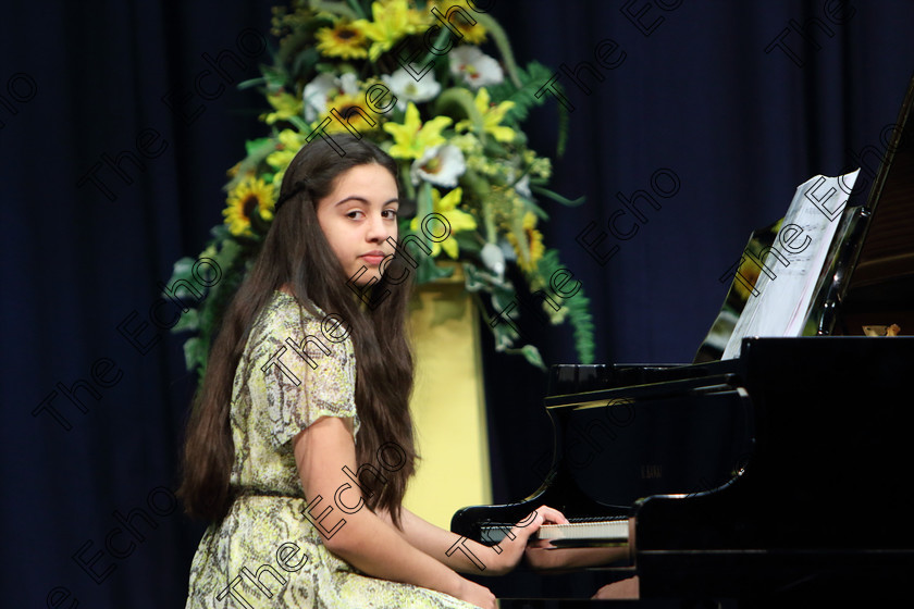 Feis0202109Sat02 
 2
Ryia Walsh performing.

Class: 184: Piano Solo 15 Years and Under Confined Two contrasting pieces not exceeding 4 minutes. The Kilshanna Music Perpetual Cup

Feis Maiti 93rd Festival held in Fr. Matthew Hall. EEjob 02/02/2019. Picture: Gerard Bonus