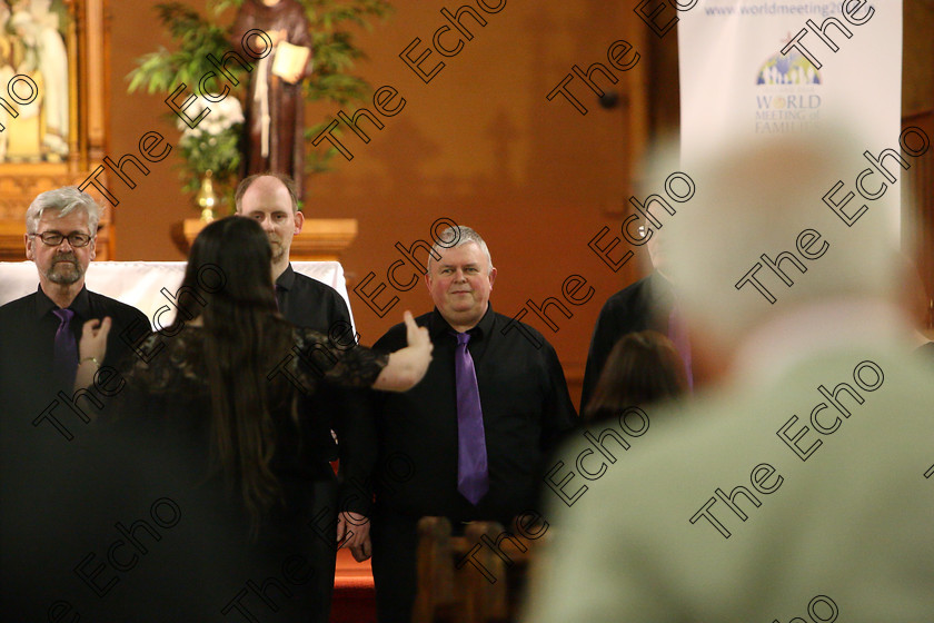 Feis04022018Sun97 
 97
Barony Choir conducted by Anne Ralph.
 Class: 79: The Holy Trinity Perpetual Cup Chamber Choirs; Two Contrasting Songs Feis Maiti 92nd Festival held in Fr. Mathew Hall. EEjob 04/02/2018 Picture: Gerard Bonus.