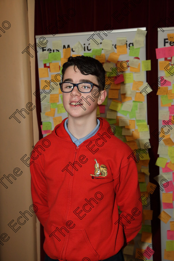 Feis05042019Fri13 
 13
Performer David OConnor from Watergrasshill.

Class: 562: Consartn 12 Bliana DAois N Faoina.

Feis Maiti 93rd Festival held in Fr. Mathew Hall. EEjob 05/04/2019. Picture: Gerard Bonus