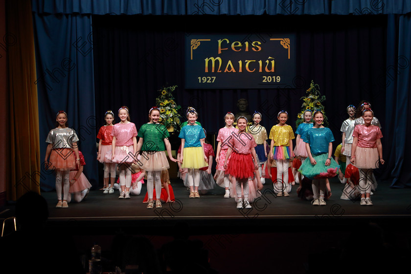 Feis12022019Tue04 
 4~9
Our Lady of Lourdes NS Ballinlough performing A million Dreams from The Greatest Showman.

Class: 104: The Pam Golden Perpetual Cup Group Action Songs -Primary Schools Programme not to exceed 8 minutes.

Feis Maiti 93rd Festival held in Fr. Mathew Hall. EEjob 12/02/2019. Picture: Gerard Bonus