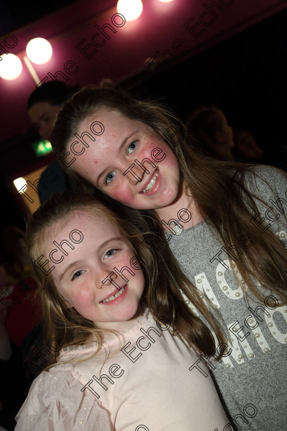 Feis30032019Sat38 
 38
Ellen OConnor from Whitechurch who performed 3 times in Feis this year pictured with her big sister Ciara.

Class: 368: Solo Verse Speaking Girls 7 Years and Under Section 4 Either: The Mermaid Theresa Heine or Night Ride Celia Warren.

Feis Maiti 93rd Festival held in Fr. Mathew Hall. EEjob 30/03/2019. Picture: Gerard Bonus