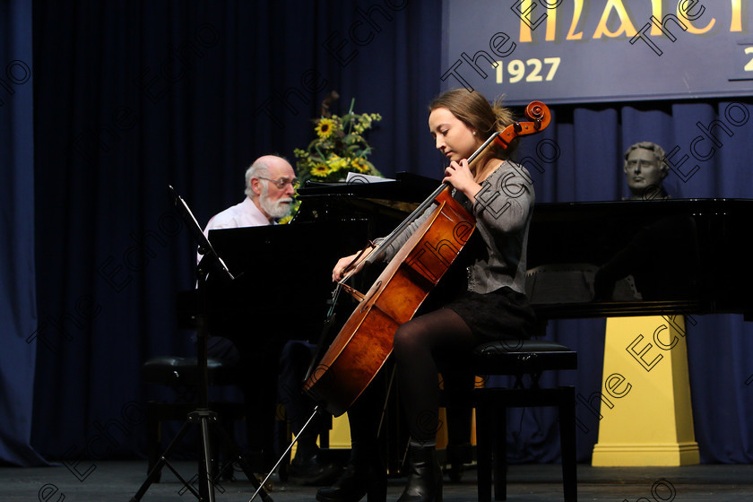 Feis08022018Tur03 
 3
Hannah Emerson performing accompanied by Colin Nichols.
 Instrumental Music Class: Piano: 248: Violoncello Solo 17 Years and Under Feis Maiti 92nd Festival held in Fr. Mathew Hall. EEjob 08/02/2018 Picture: Gerard Bonus.