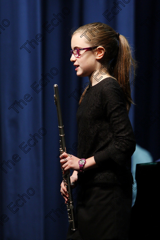 Feis30012018Tueo04 
 4
Aisling Kelleher performing.
 EEjob 30/01/2018 
Feis Maiti 92nd Festival held in Fr. Matthew Hall 
Picture: Gerard Bonus

Instrumental Music. 
Class: 214: The Casey Perpetual Cup Woodwind Solo12 years and Under.