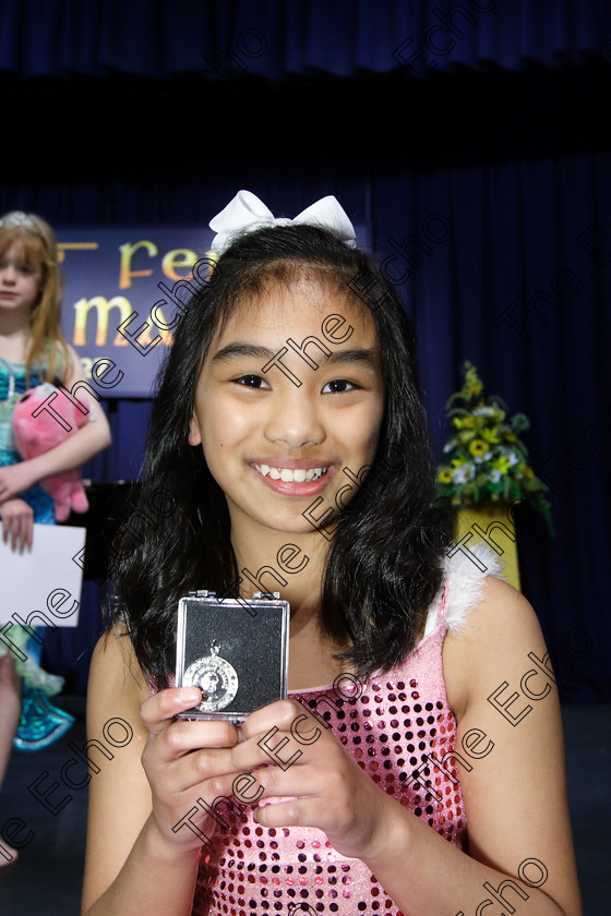 Feis26032018Mon57 
 57
Silver Medallist Jilliane Valdez from Rochestown.
 Speech and Drama Class: 114: The Altrusa Club of Cork Perpetual Trophy Solo Action Song 10 Years and Under Section 3Feis Maiti 92nd Festival held in Fr. Mathew Hall. EEjob 26/03/2018 Picture: Gerard Bonus