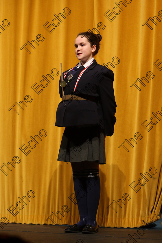 Feis19022018Mon23 
 23
Hannah Nolan introducing her scene.
 Speech and Drama Class: 327: The Hartland Memorial Perpetual Trophy Dramatic Solo 12YearsandUnder Section 1 Feis Maiti 92nd Festival held in Fr. Mathew Hall. EEjob 19/02/2018 Picture: Gerard Bonus.