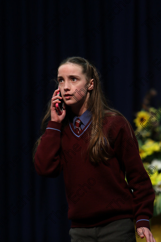 Feis20022018Tue72 
 71~72
Eva Roset performing A Zit on my face.
 Speech and Drama Class: 326: The James ODonovan Memorial Perpetual Cup Year sand Dramatic Solo 14 Section 2 Under Feis Maiti 92nd Festival held in Fr. Mathew Hall. EEjob 20/02/2018 Picture: Gerard Bonus.